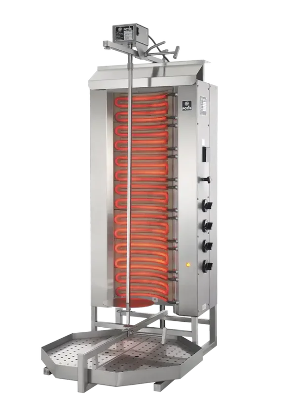 POTIS E4 Gyrosgrill Griglia per kebab elettrica - max. 80 kg