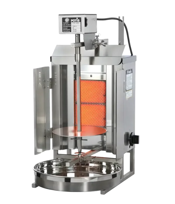POTIS GD1 Gyrosgrill kebab grill a gas - max. 7 kg