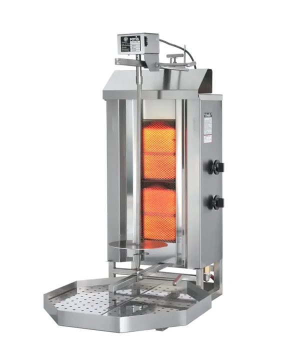 POTIS GD2 Gyrosgrill kebab grill a gas - max. 30 kg