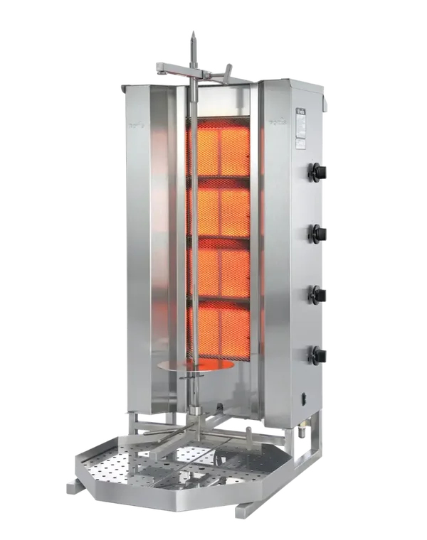 Potis MUGD4 Gyros grill kebab grill - motore posteriore - max. 70 kg