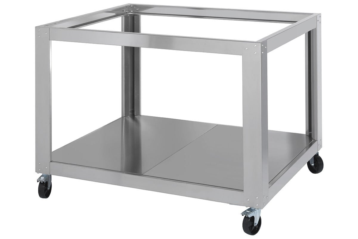 Supporto Pyralis Supporto in acciaio inox, con piano di appoggio 18 Pizze