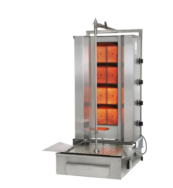 Potis FGD4 Griglia per gyros e kebab - motore in basso - max. 40 kg