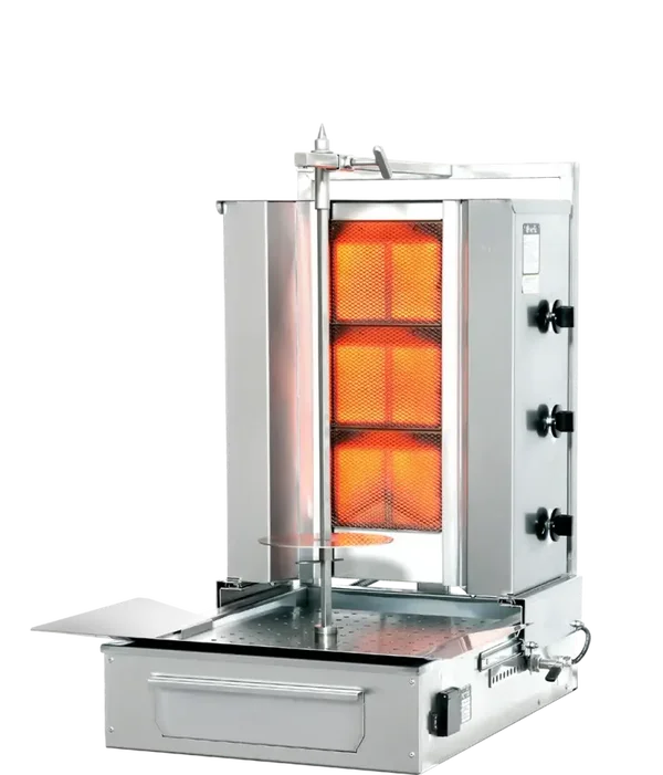 Potis FGD3 Gyros grill kebab grill - motore in basso - max. 40 kg