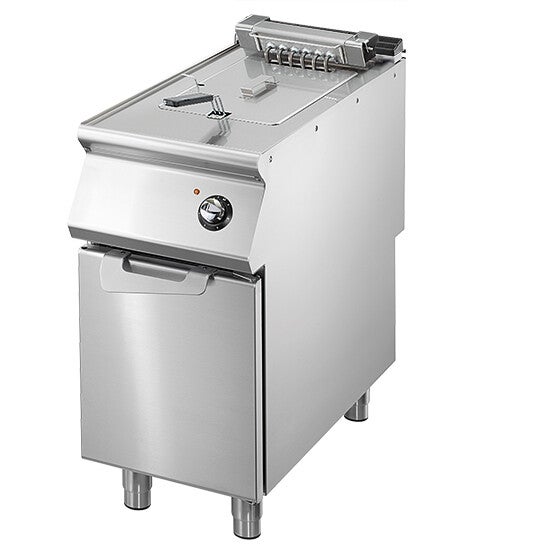 Friggitrice elettrica, capacità 1x 10 litri