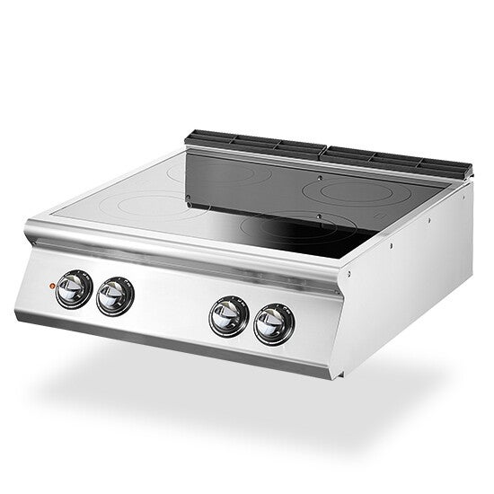 Cucina induzione, versione top, 4 zone di cottura, Ø280 mm