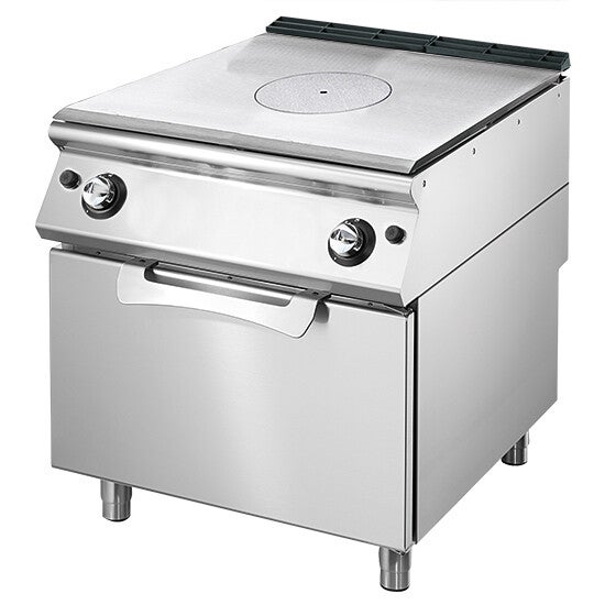 Tuttapiastra gas su forno gas statico GN 2/1