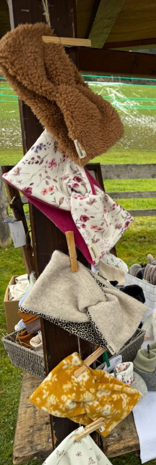 Stirnband aus Wollwalk Erwachsene