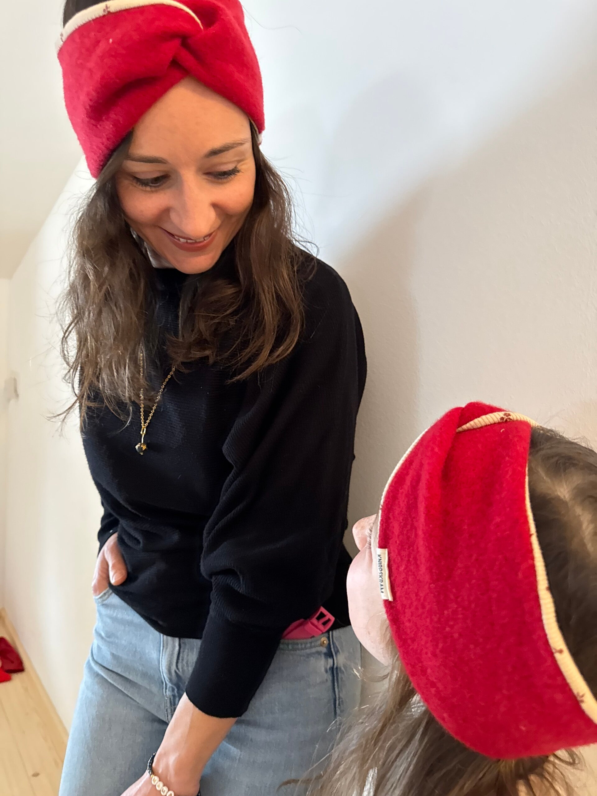 Stirnband aus Wollwalk Erwachsene