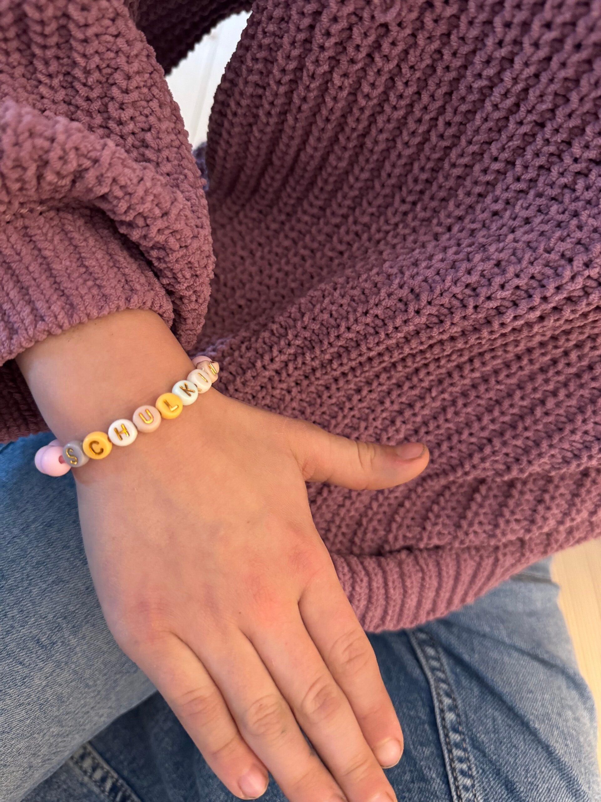 Kinderarmband Schulkind