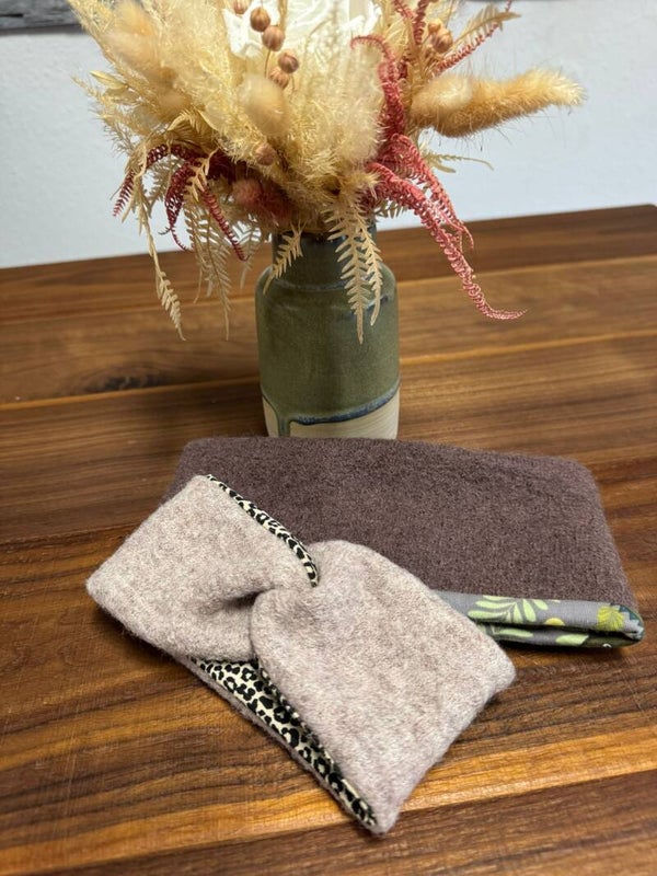 Stirnband aus Wollwalk