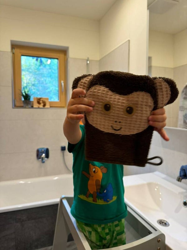 Waschlappen handgemacht