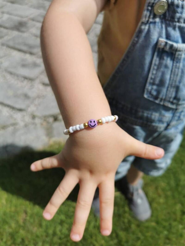 Kinderarmband Smiley