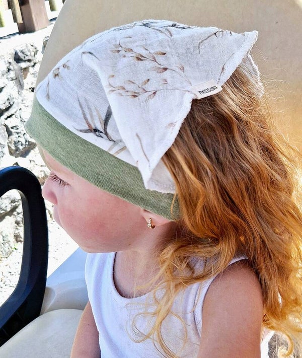 Sonnentuch aus Musselinstoff