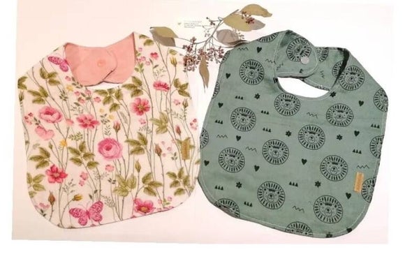 Lätzchen aus abwischbarer Baumwolle