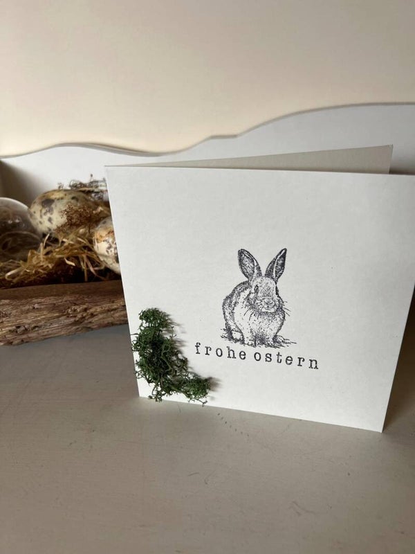 Karte Frohe Ostern
