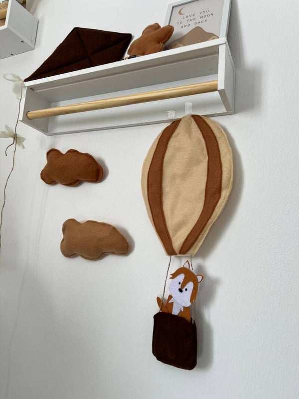 Heißluftballon handgenäht