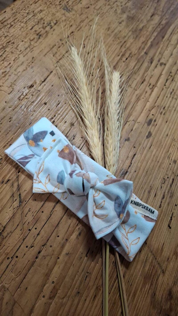 Stirnband mit Masche