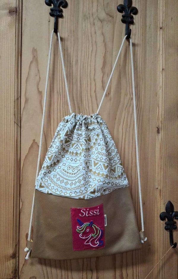 Turnbeutel für Kinder handgemacht