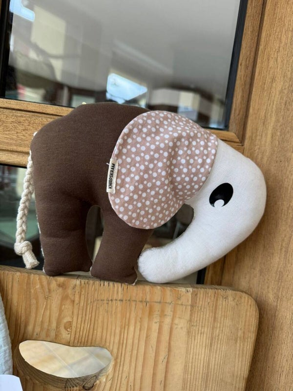 Handgenähtes Stofftier Elefant nach Wunsch gefertigt
