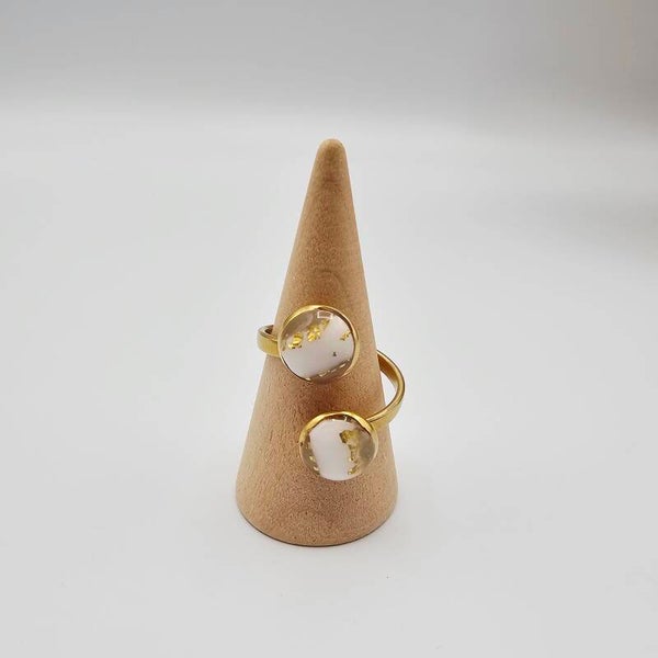 Ring Weiß- Gold