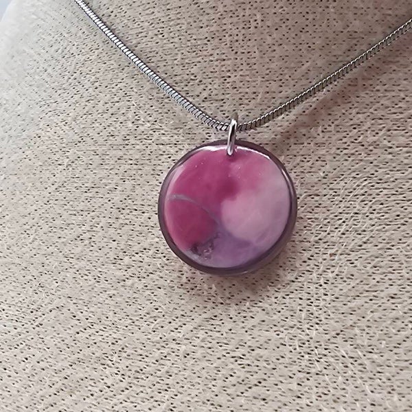 Kette Rosa/Silber