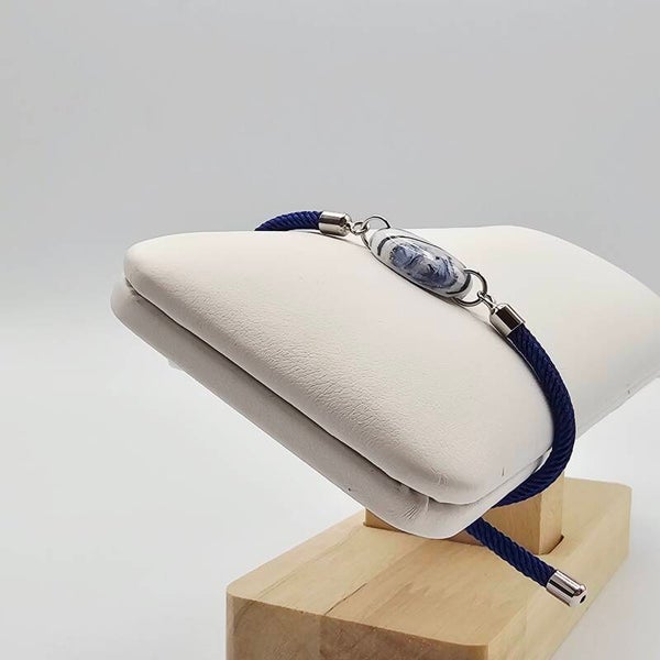 Armband Blau/Silber