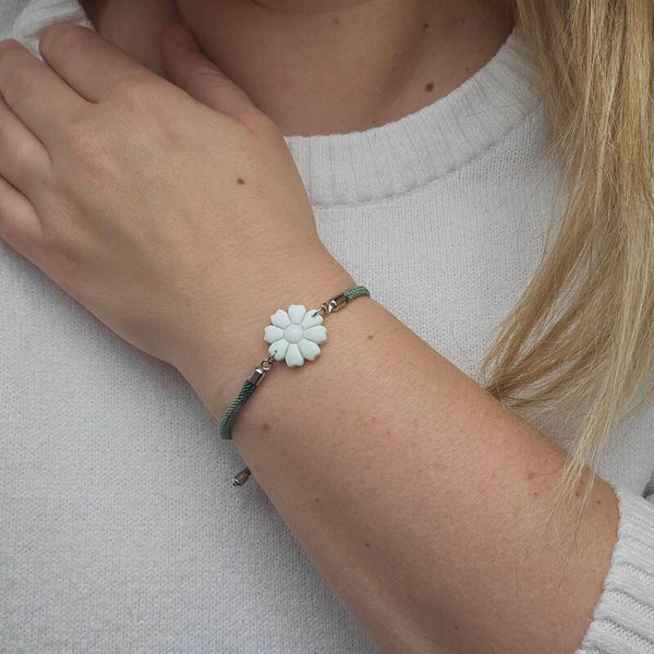 Armband Grün/Silber