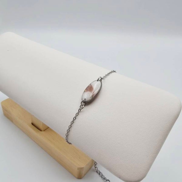 Armband Rosa/Silber