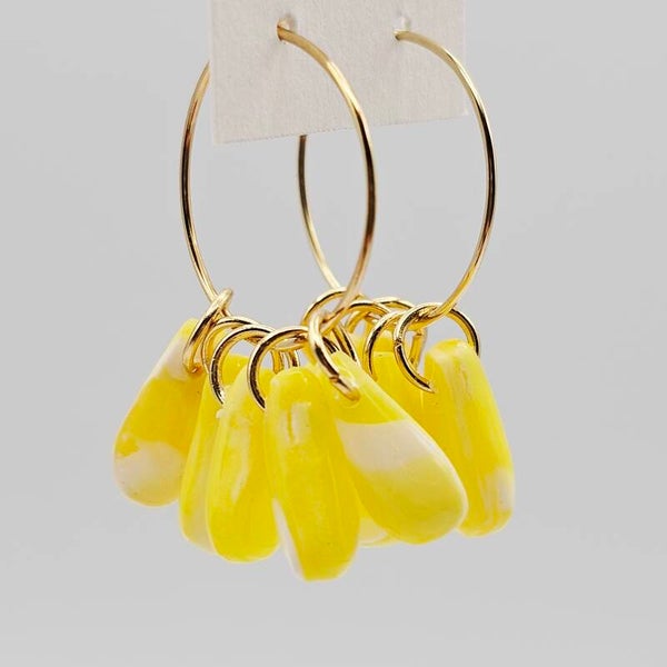 Creolen Gelb/Gold