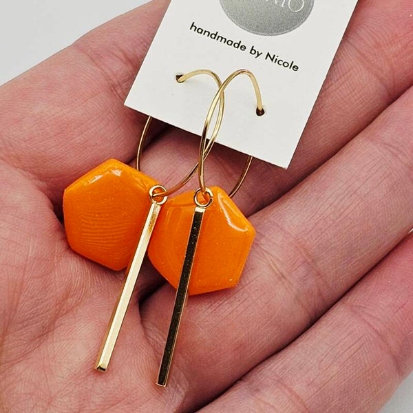 Creolen Orange/Gold