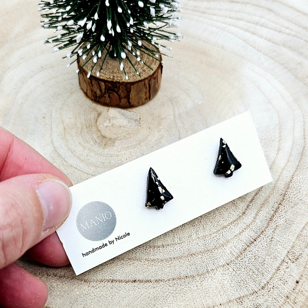 Weihnachtsbaum Schwarz/Gold