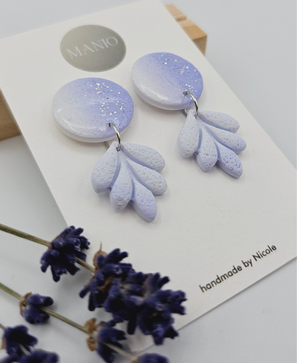 Ohrring "Ellie" mit Kreis-Ohrstecker
