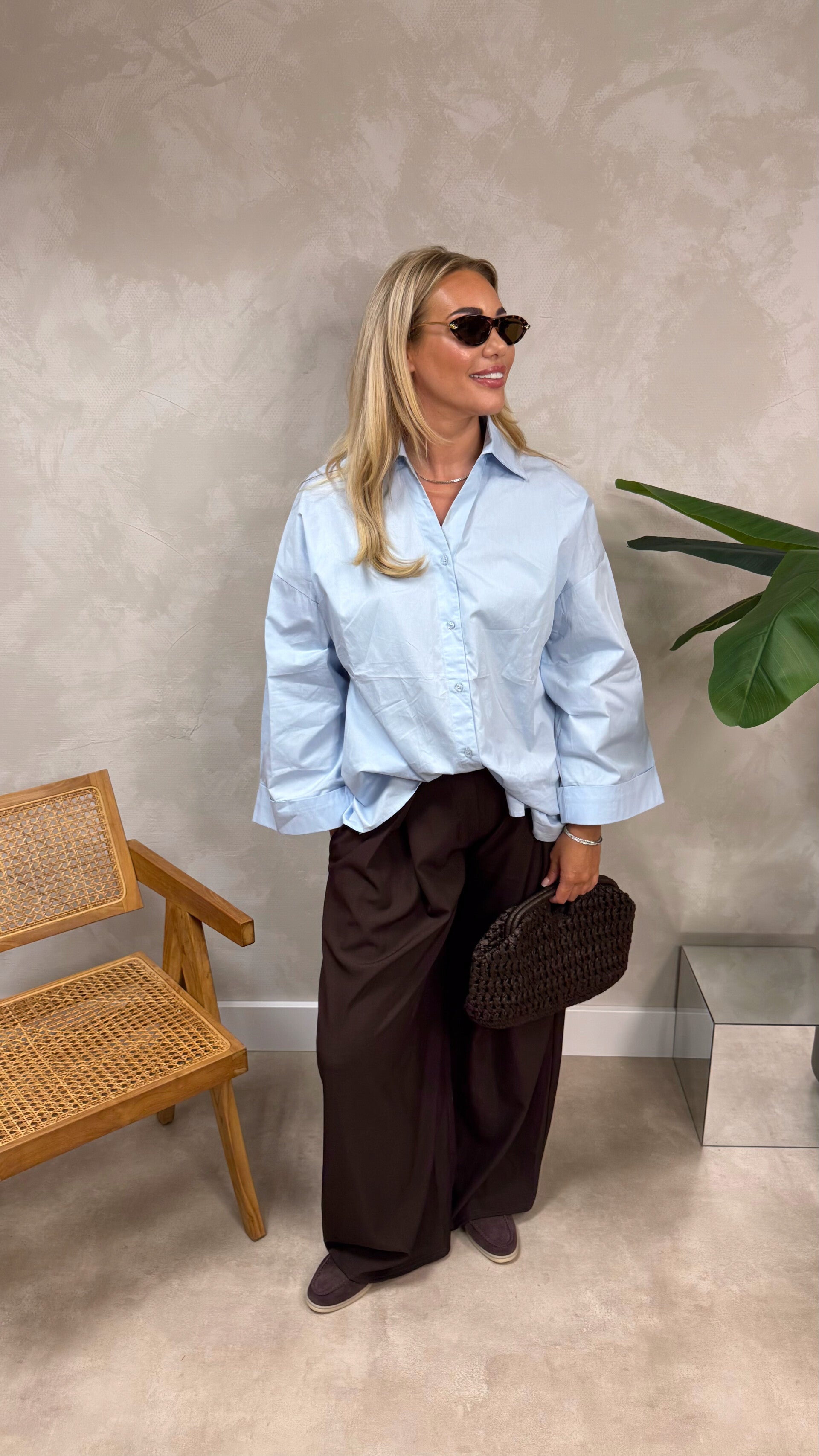 BLOUSE ZINEB BLUE
