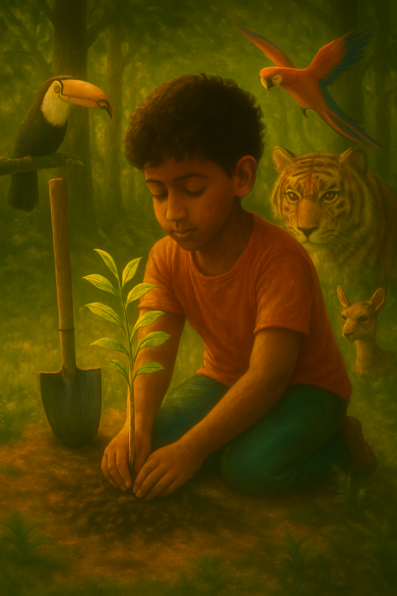 Der Junge, der mit jedem Baum ein Stück Zukunft pflanzte