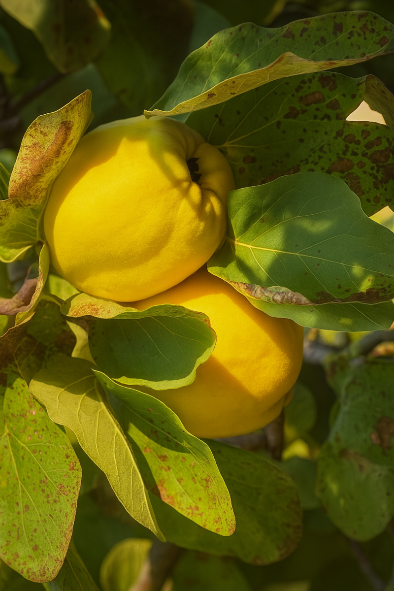 Goldgelbe Quitten - das Quittenmärchen