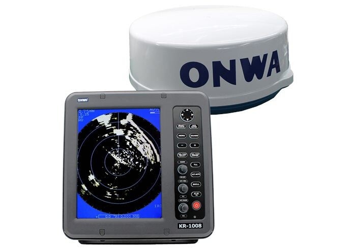 Onwa 10 Inch Color LCD Display 36nm Marine Radar