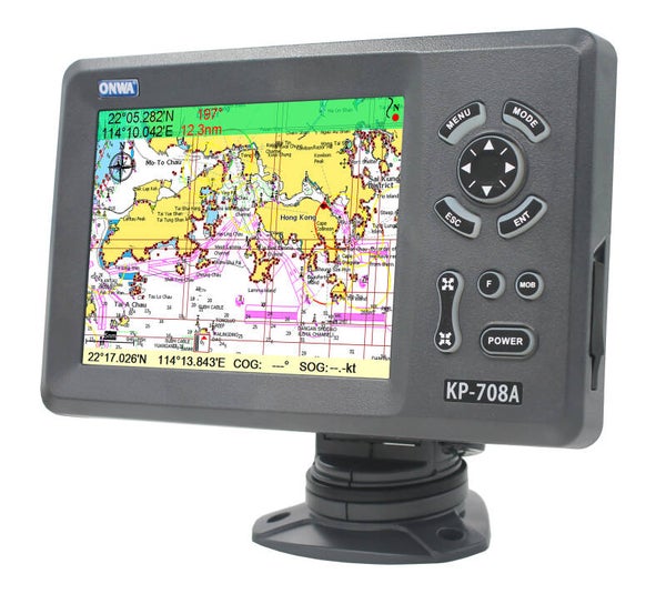 KP-708A 7inch chartplotter with AIS