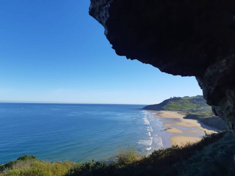 La Paredona Berbes Franzosen Wand Fluorite Fluorita Fluoriet Fluorit Fluorine Asturie  Asturias Asturien Minersa