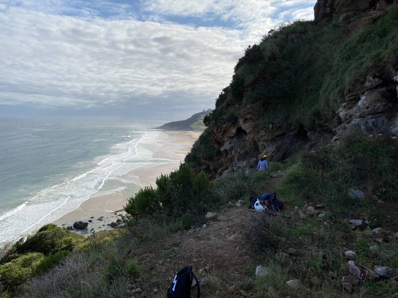 La Paredona Berbes Franzosen Wand Fluorite Fluorita Fluoriet Fluorit Fluorine Asturie  Asturias Asturien Minersa