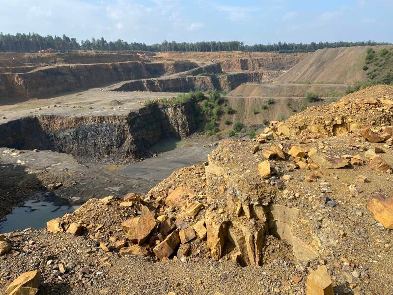 Zelf Quartz zoeken in Duitsland Osnabruck