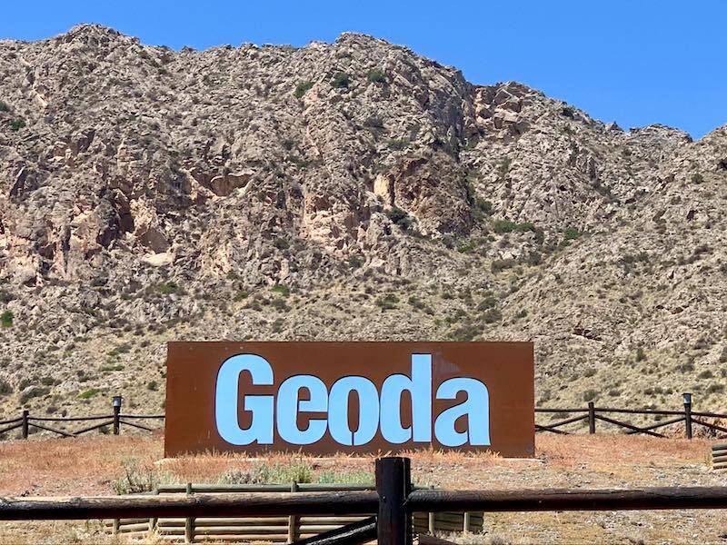 Pulpi Geode Seleniet Spanje - Pulpi  Geode Pilar de Jaravia Geoda Spain Spanien  