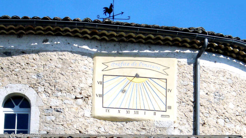 Cadran solaire - La Beaume