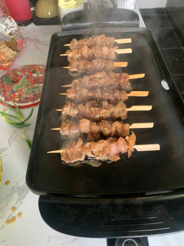 Brochettes teriyaki