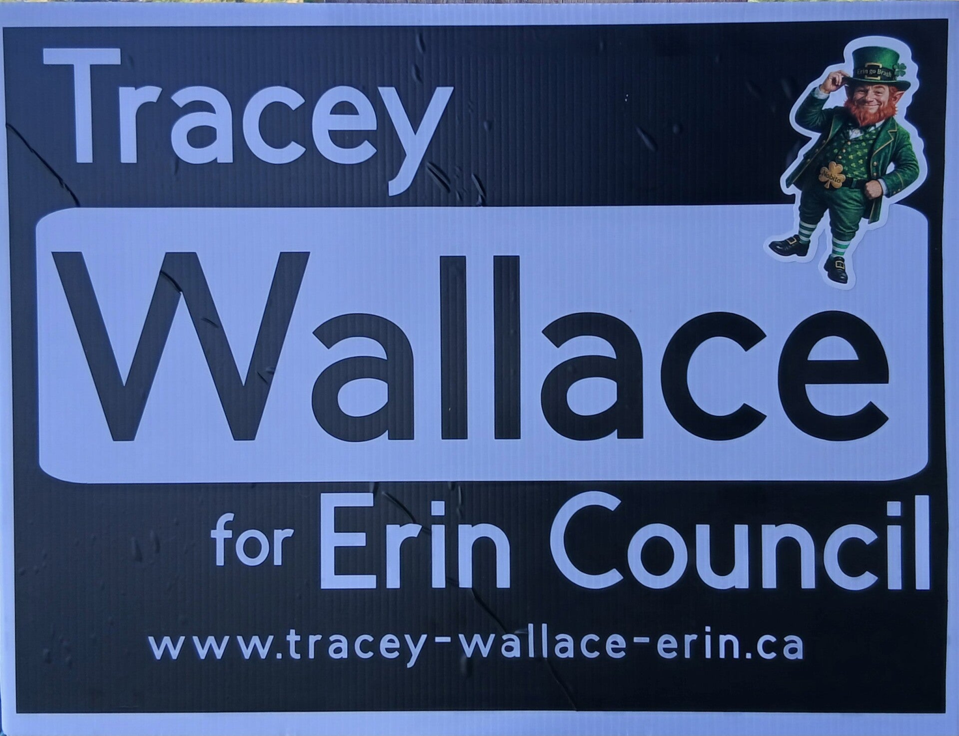 Standard lawn sign