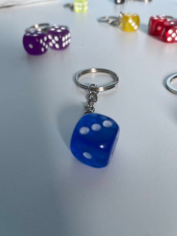 Dice Key Ring