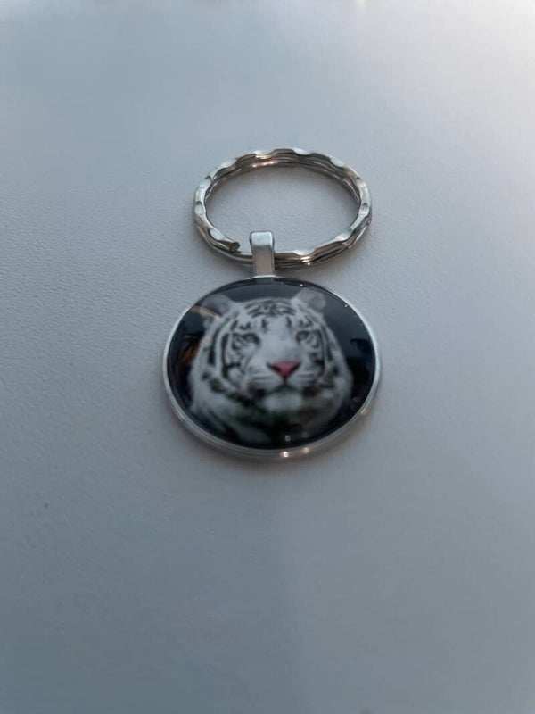 Lion Tiger and Wolf Key Ring