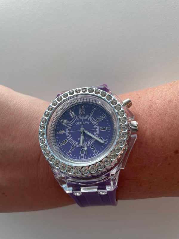 Light Up Geneva Watch