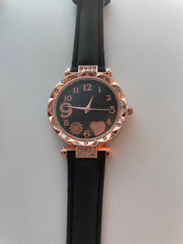Gold Face Watch