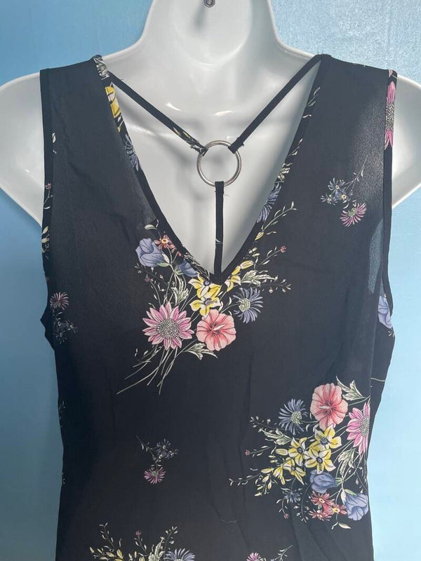 Black top with circle on back -size 12