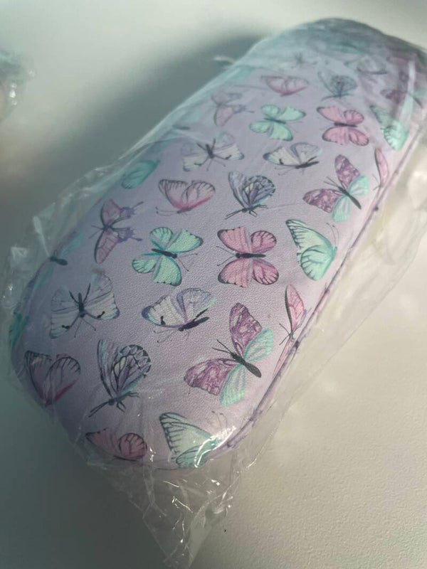 Butterfly Purple Glasses Case
